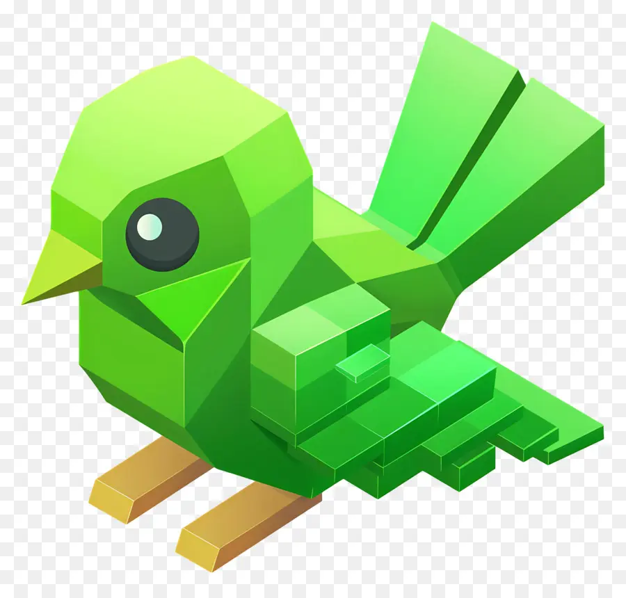 Pássaro Verde De Flappy，Pássaro Verde PNG