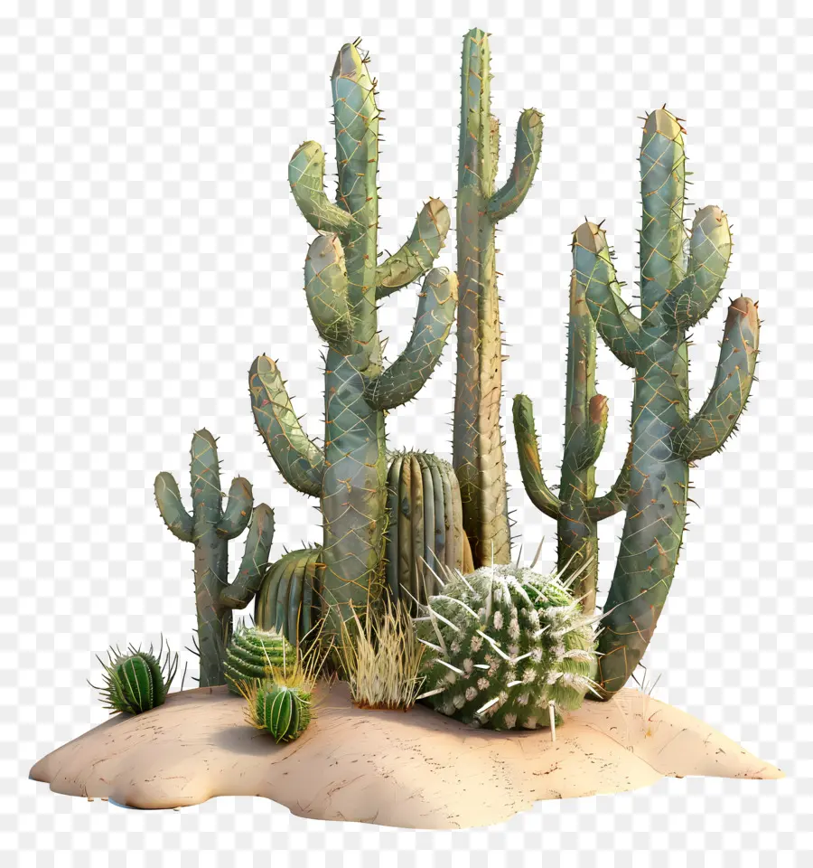 Deserto Plantas，Cactus PNG