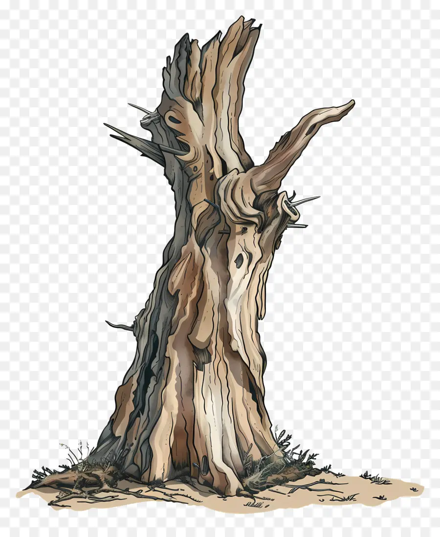 Tronco De árvore，árvore Velha PNG