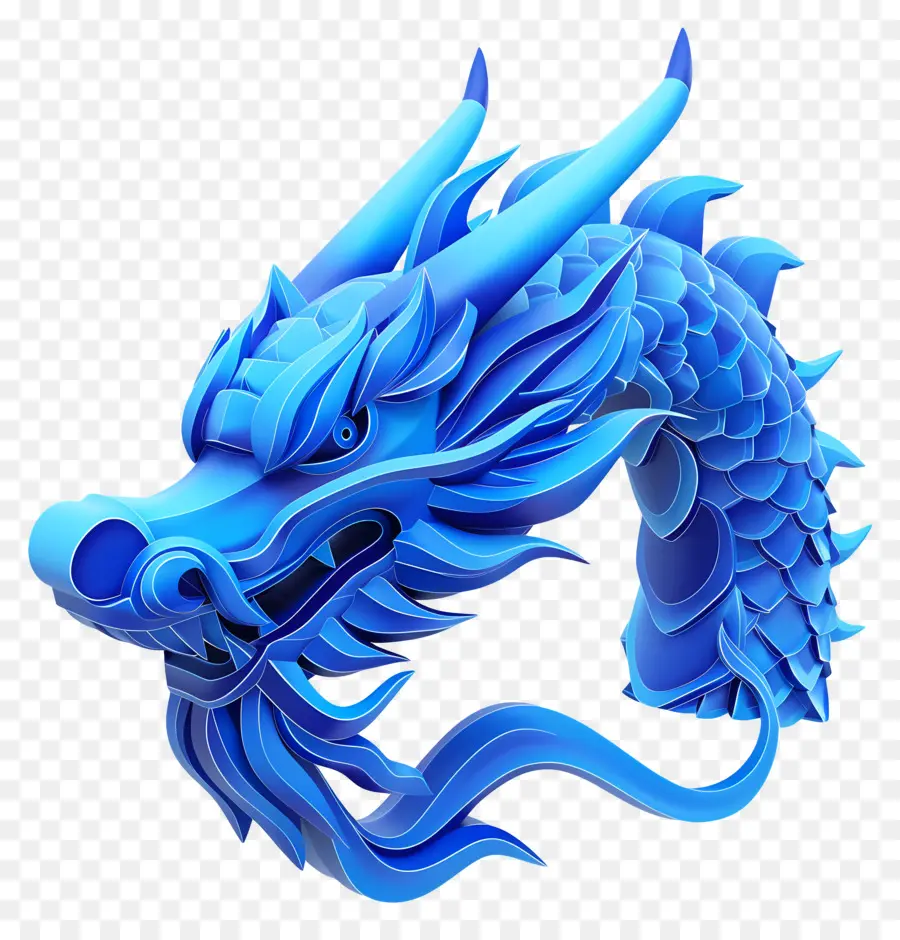 Dragão Azul，Dragão PNG