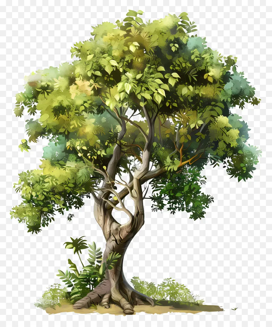 Árvore Da Floresta Tropical Tropical，árvore PNG