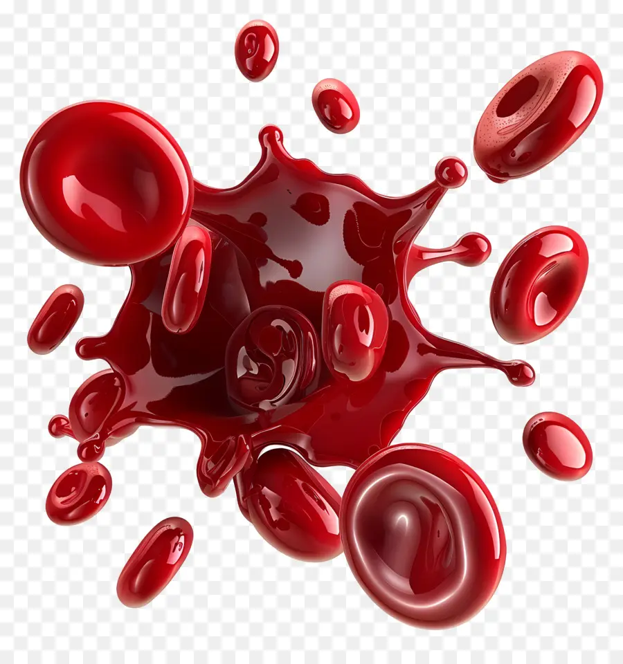 Sangue，As Células Vermelhas Do Sangue PNG
