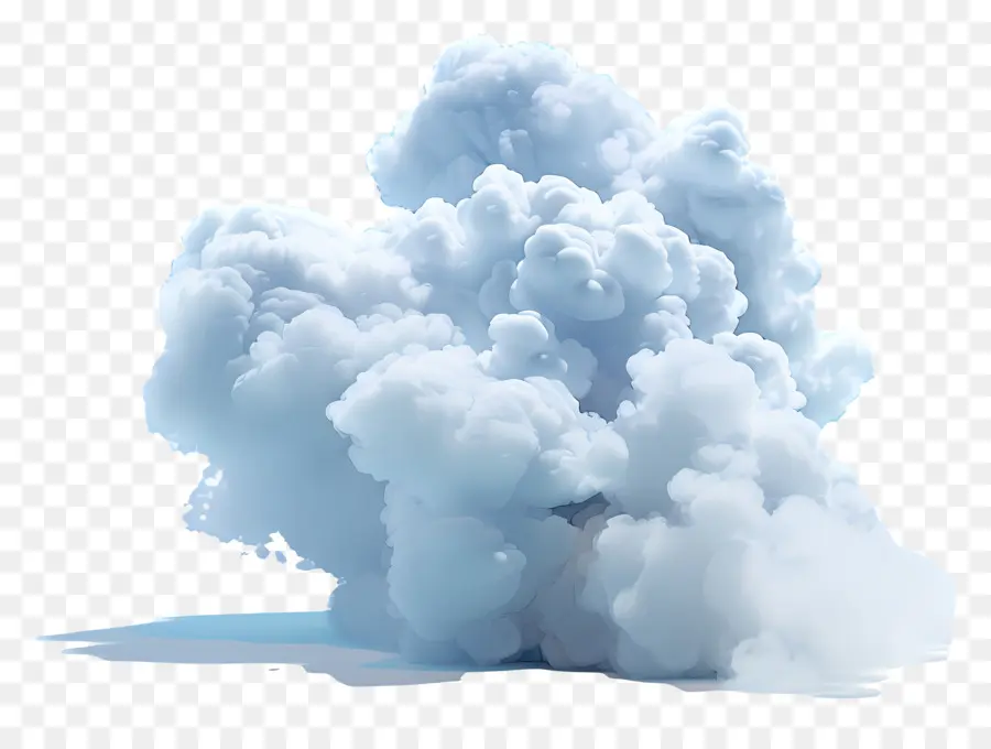 Pó De Nuvem，Fumaça PNG