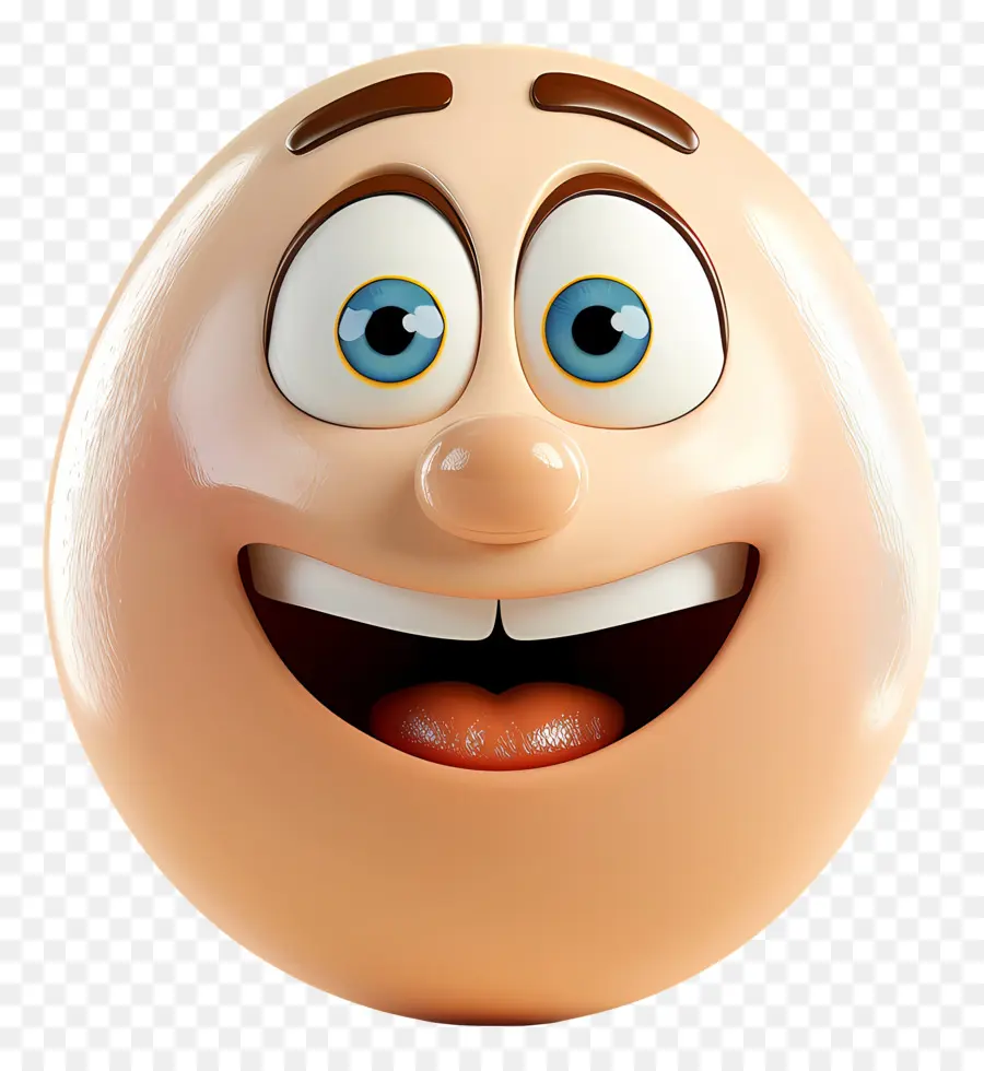 Cartoon Rosto，Smiley Face PNG