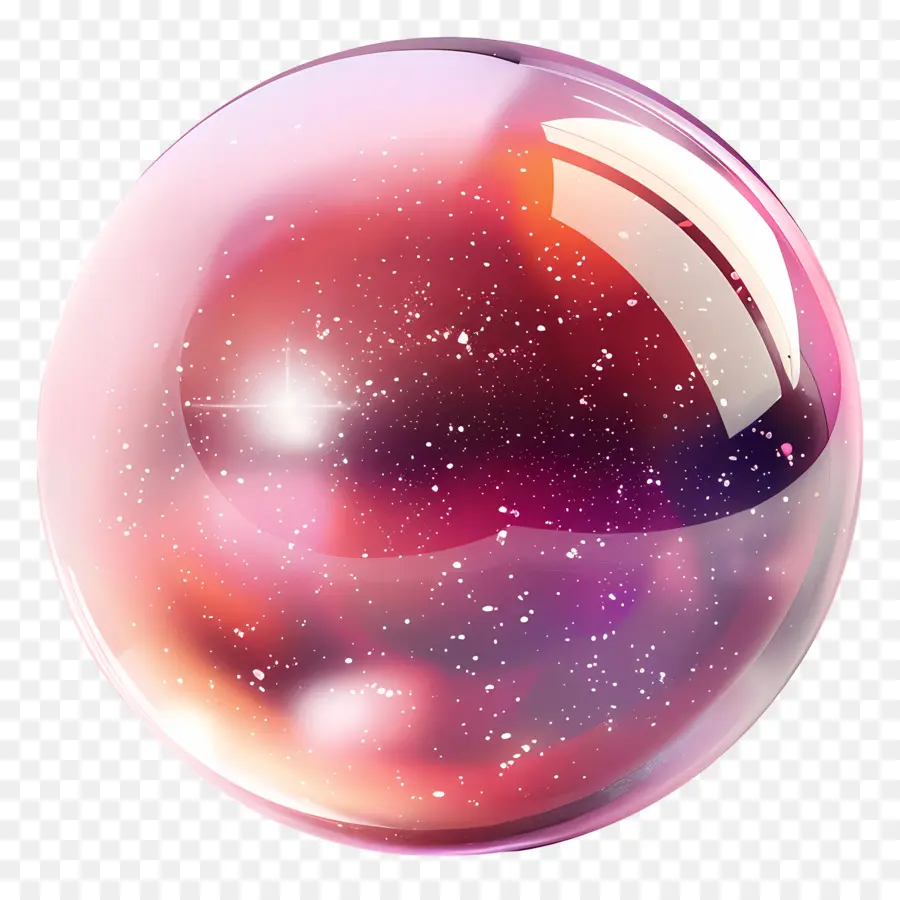 Esfera Mágica，Esfera De Vidro Colorido PNG