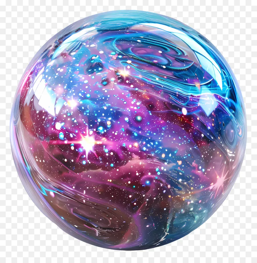 Esfera Mágica，Cósmica De Fundo PNG