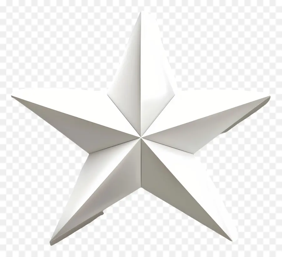 Estrela Branca，Black Background PNG