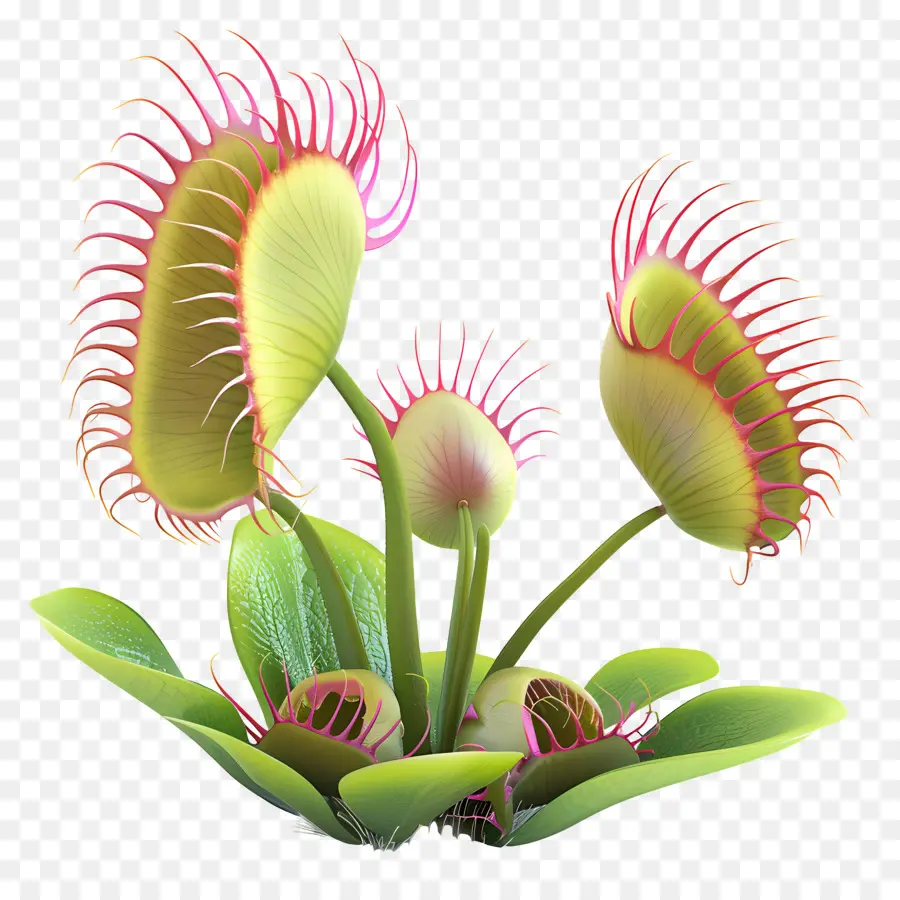 Venus Flytrap，Plantas Carnívoras PNG