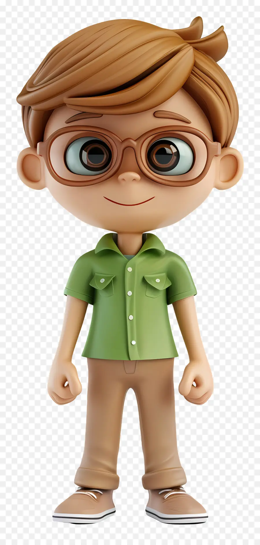 3d Cartoon Boy，3d Do Personagem De Banda Desenhada PNG