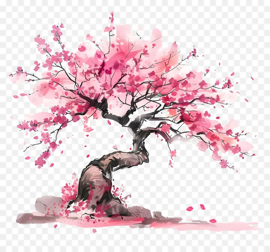 árvore De Sakura，Sakura PNG