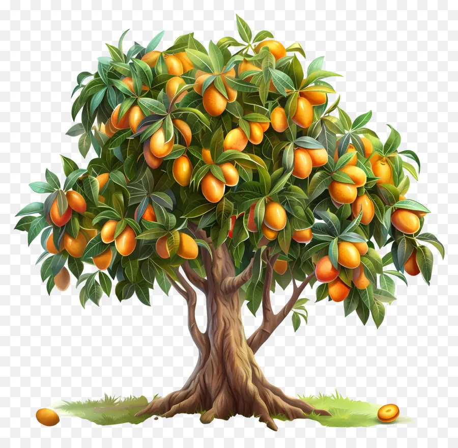 Mango Tree，árvore De Fruto PNG