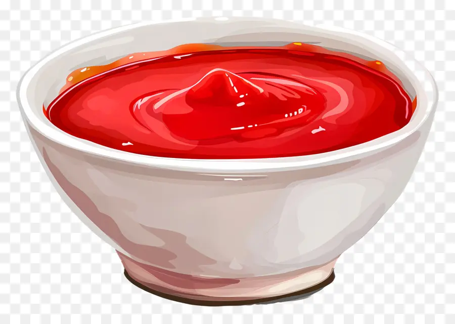 Ketchup Bowl，Ketchup PNG
