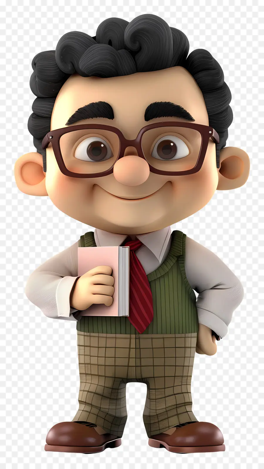 Professor De Desenho Animado 3d，Desenho Animado Do Velho PNG