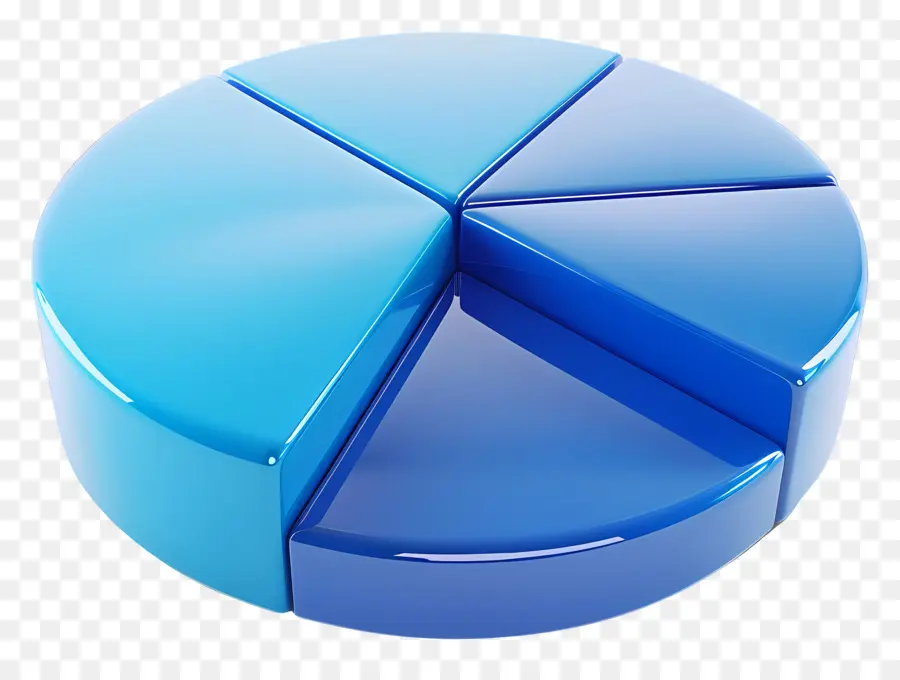 Gráfico Azul De Pizza，Gráfico De Pizza PNG