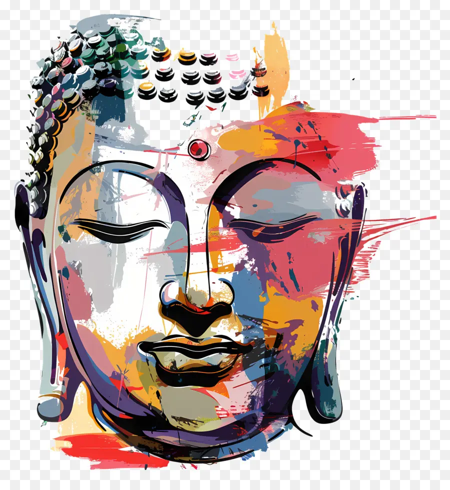 Cara De Buda，Buda Cabeça PNG