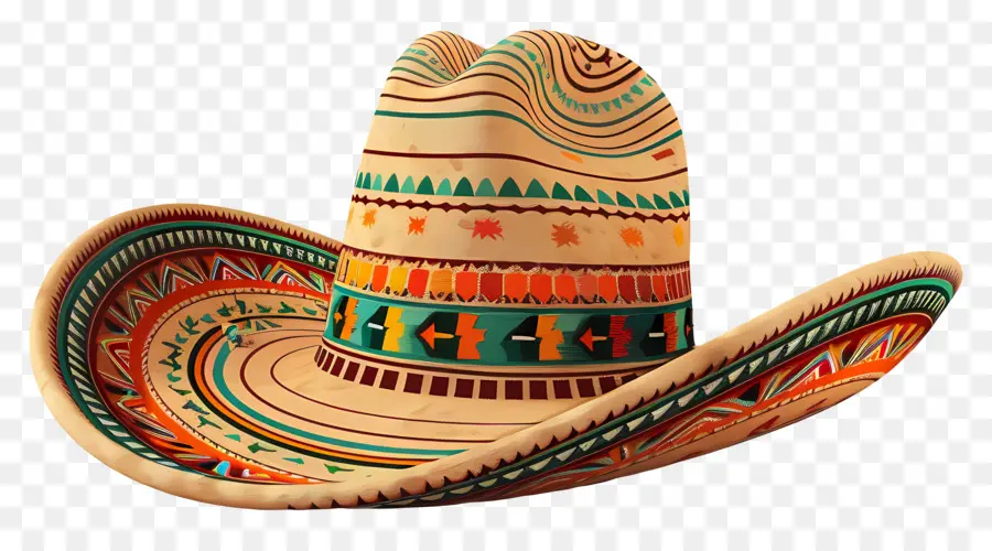 Estilo Mexicano，Chapéu De Cowboy PNG
