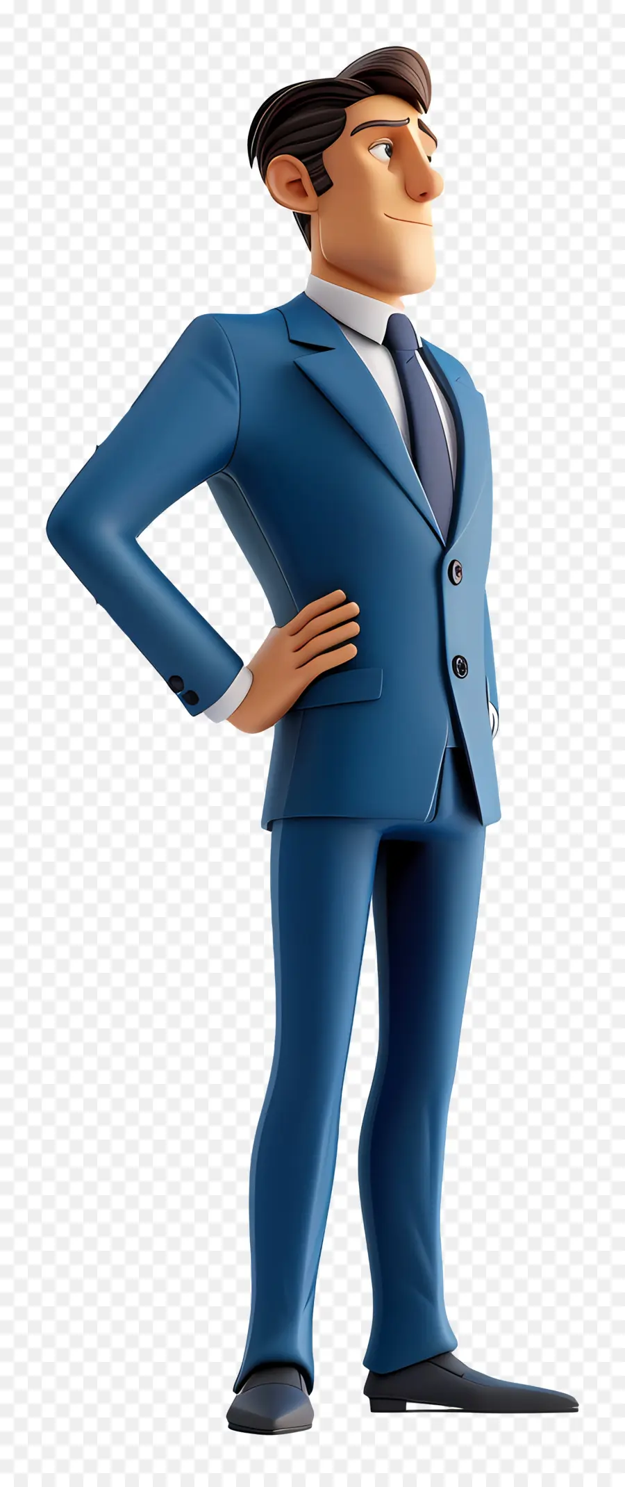 Businessman，Terno Azul PNG