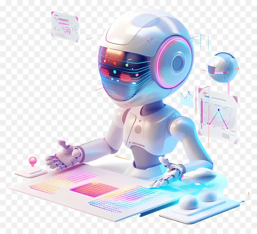 Inteligência Artificial，Robô PNG