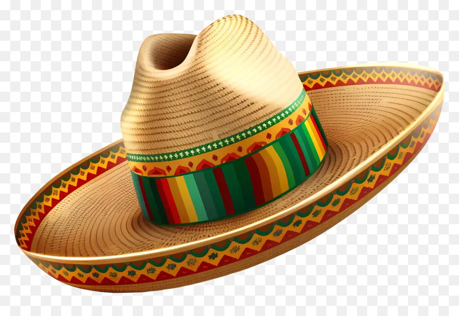 Estilo Mexicano，Sombrero Mexicano PNG