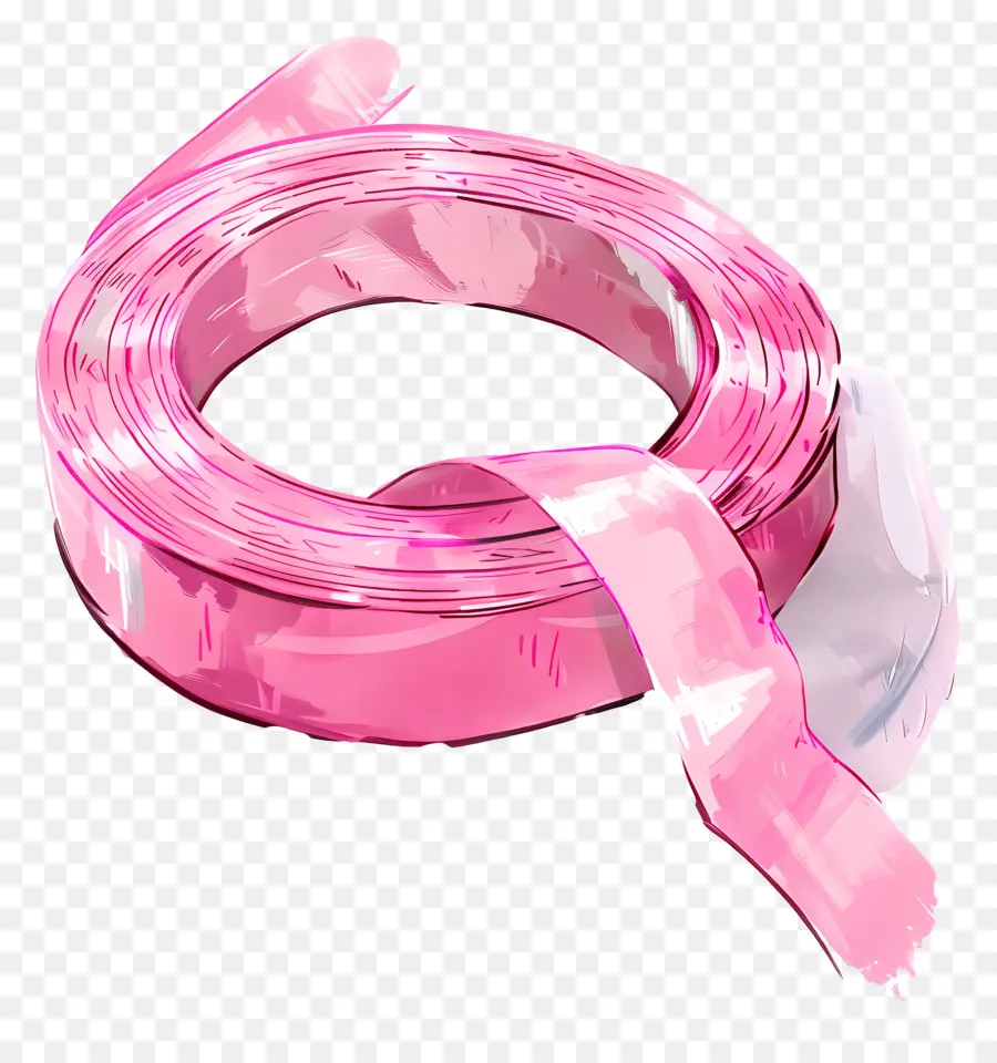 Fita Cor De Rosa，Revestimento De Plástico Transparente PNG