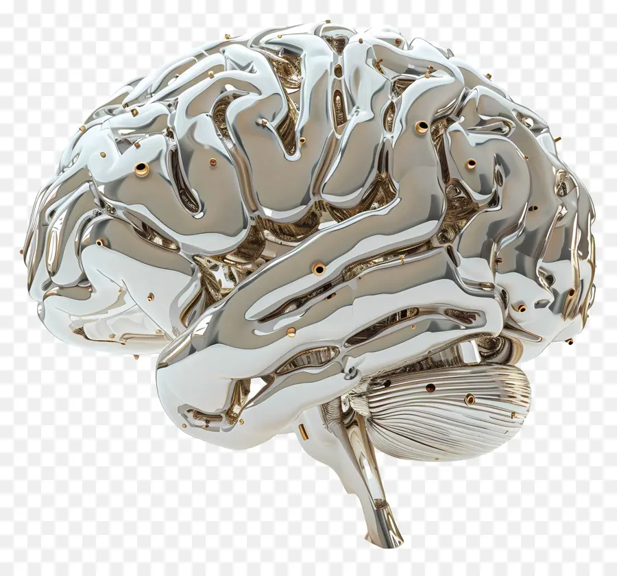 Cérebro Artificial，Cérebro Humano PNG