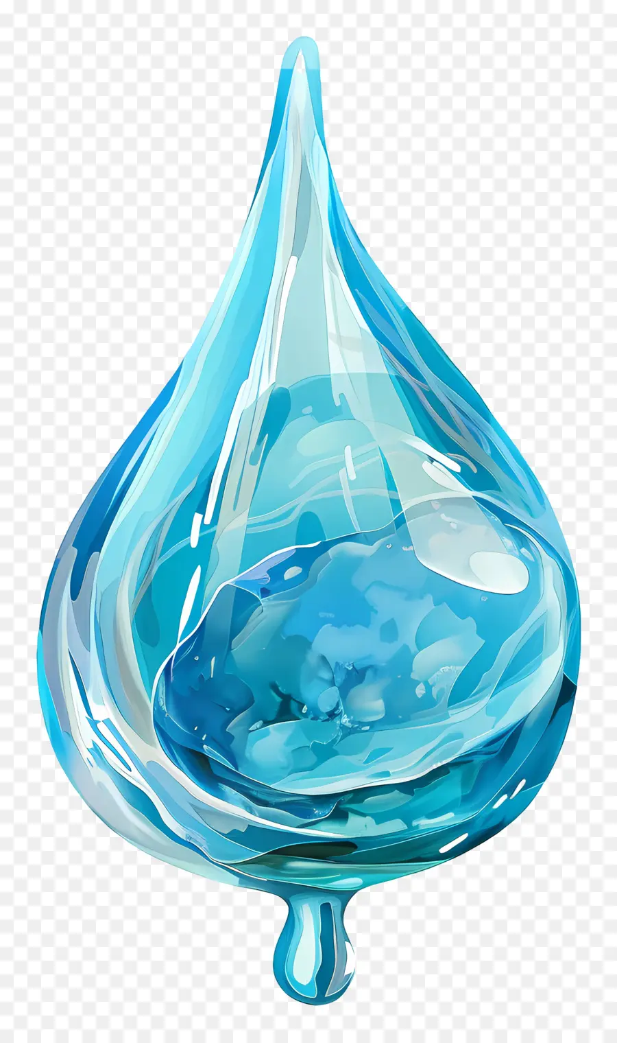 Gota De água，Bacia De água PNG
