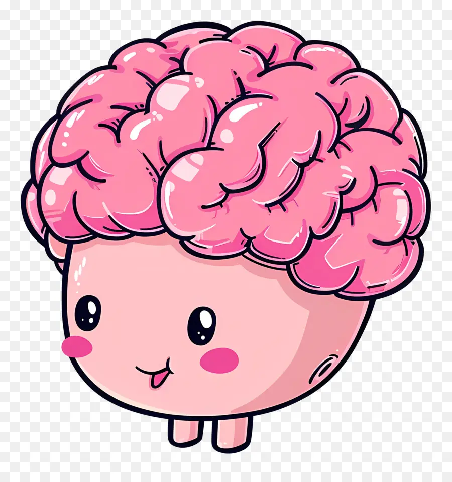 Bonito Cérebro，Cartoon Cérebro PNG