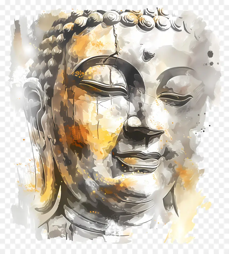 Cara De Buda，Estátua De Buda PNG