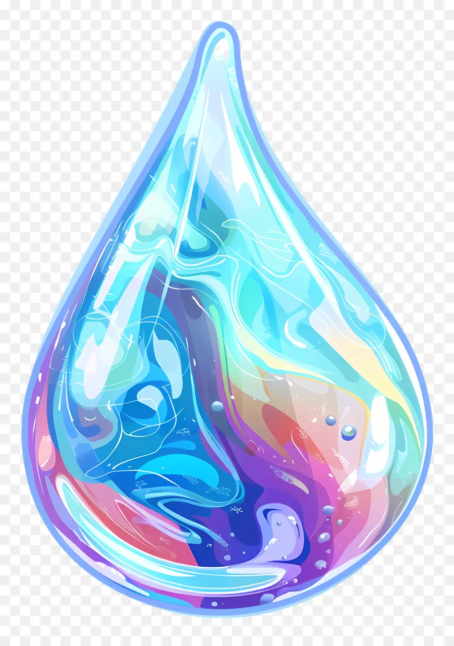 Gota De água，Drop Líquido Transparente PNG