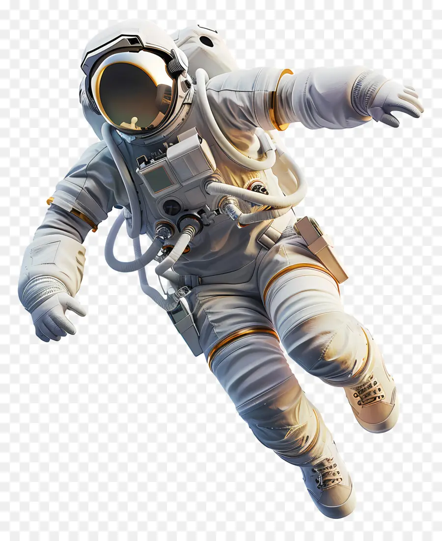 Astronauta Flutuando，Astronauta PNG