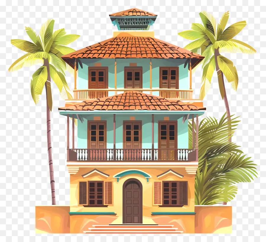 Kerala House，Pequena Casa PNG