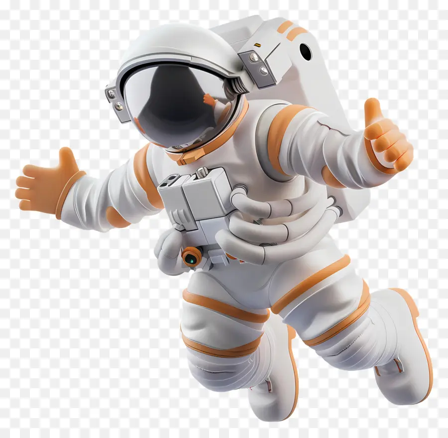 Astronauta Flutuando，Astronauta PNG