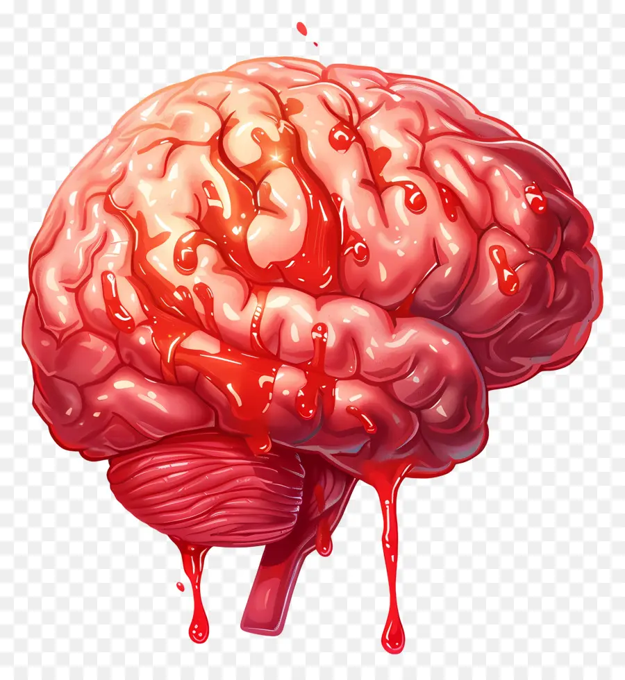 Animado Cérebro，Lesão Cerebral PNG