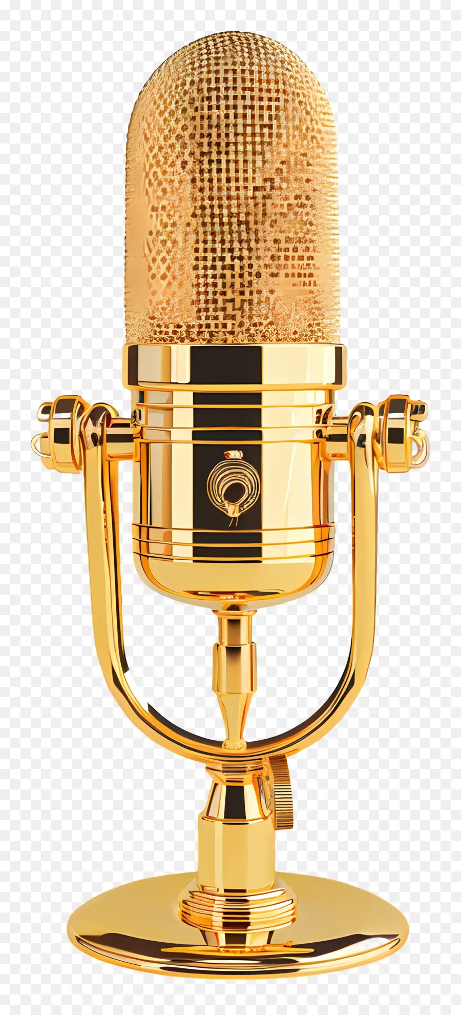 Ouro Microfone，Equipamento De Gravação PNG