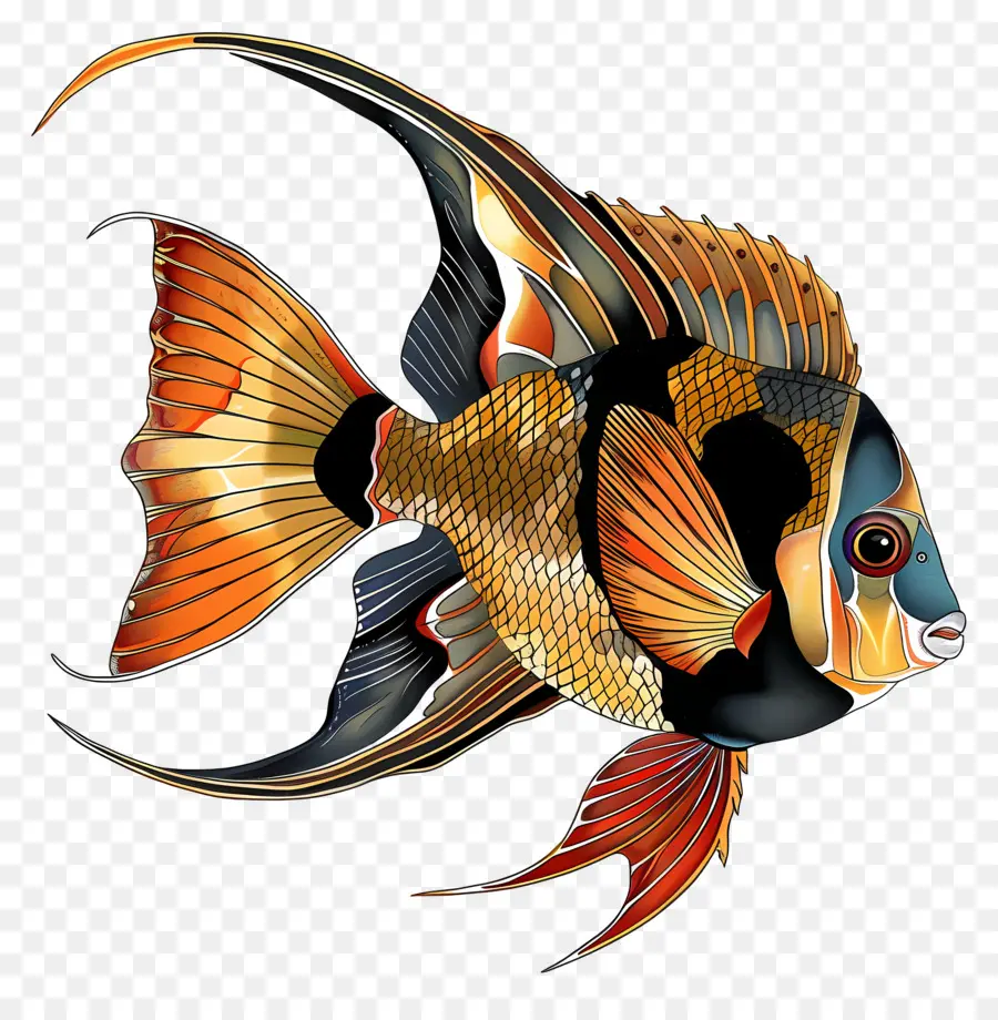 Peixes Tropicais，Peixinho PNG