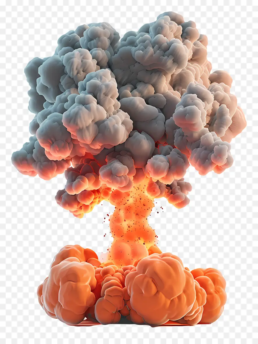 Explosão Nuclear，Nuvem De Cogumelo PNG
