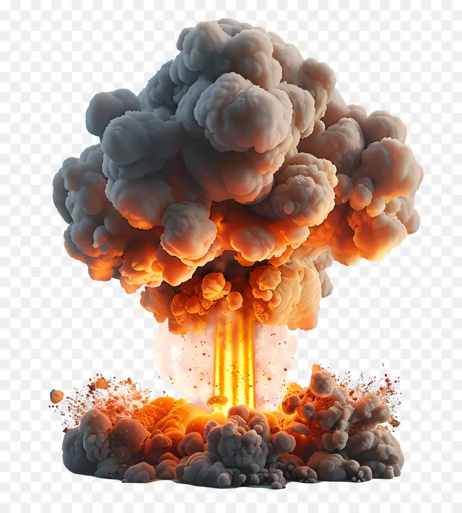 Explosão Nuclear，Bola De Fogo PNG