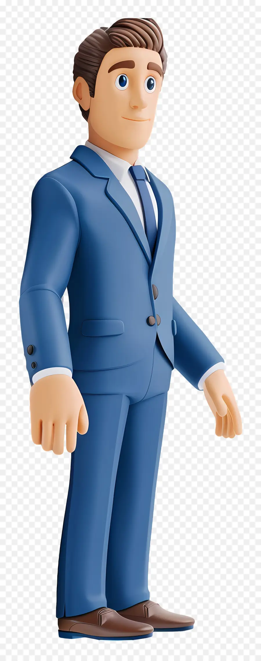 Businessman，Terno Azul PNG