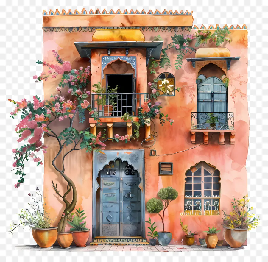 Casa Do índio，Pintura Ornamentada PNG