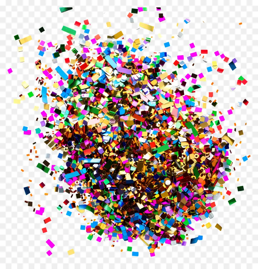 Glitter Confete，Confete PNG