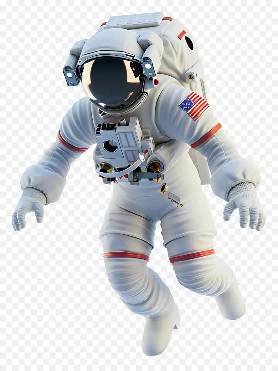 Astronauta Flutuando，Astronauta PNG