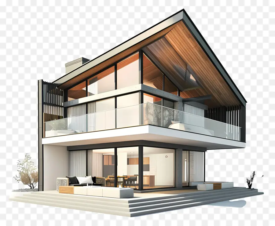O Modern House，Casa Modernista PNG
