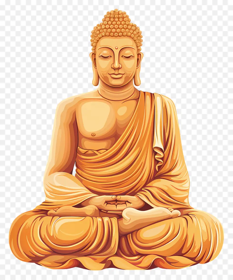 Gautam Buda，Estátua De Buda PNG