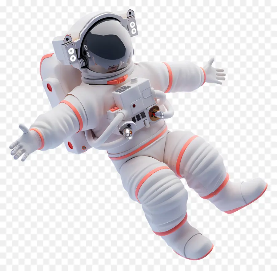 Astronauta Flutuando，Astronauta PNG