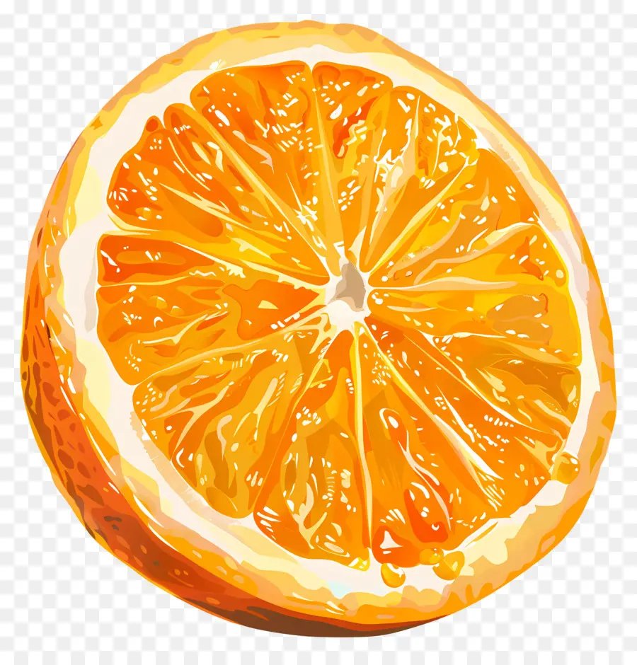 Corte A Fruta Laranja，Laranja PNG