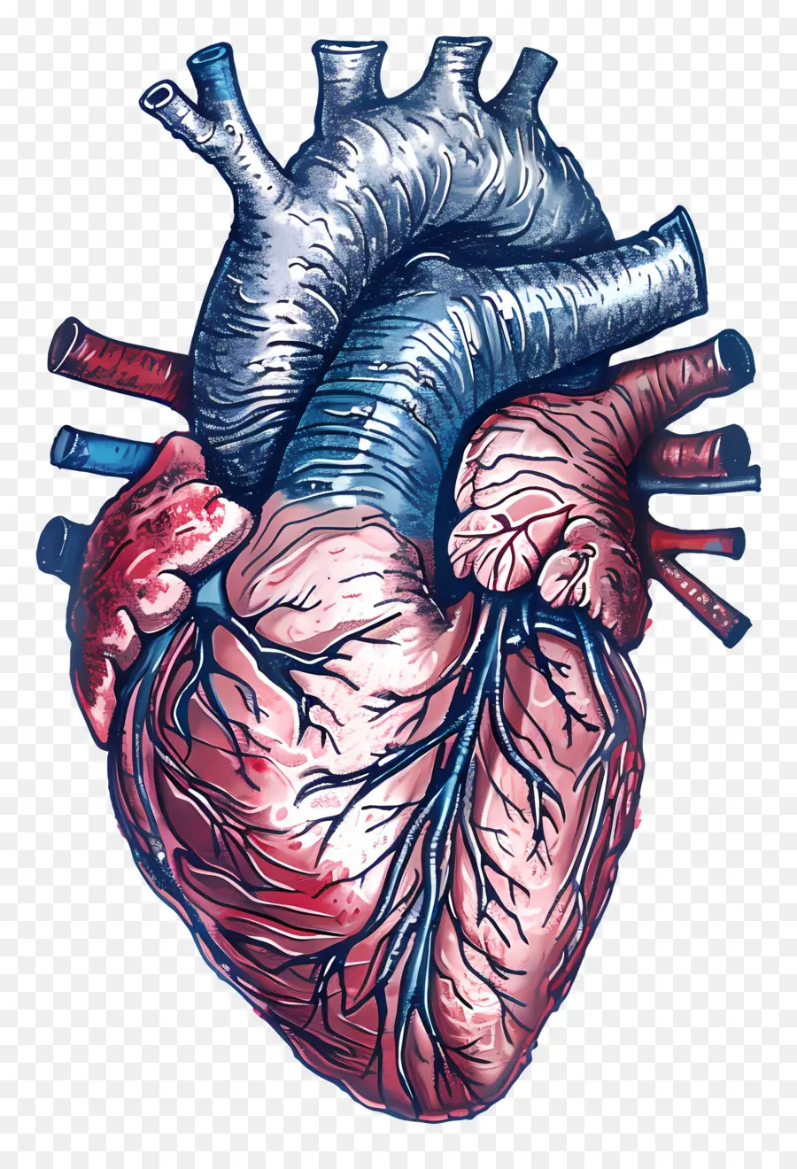 Estética Do Coração，Coração Humano PNG