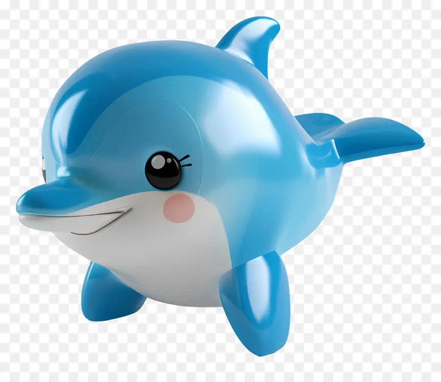 Sea Animals，Golfinho Azul PNG