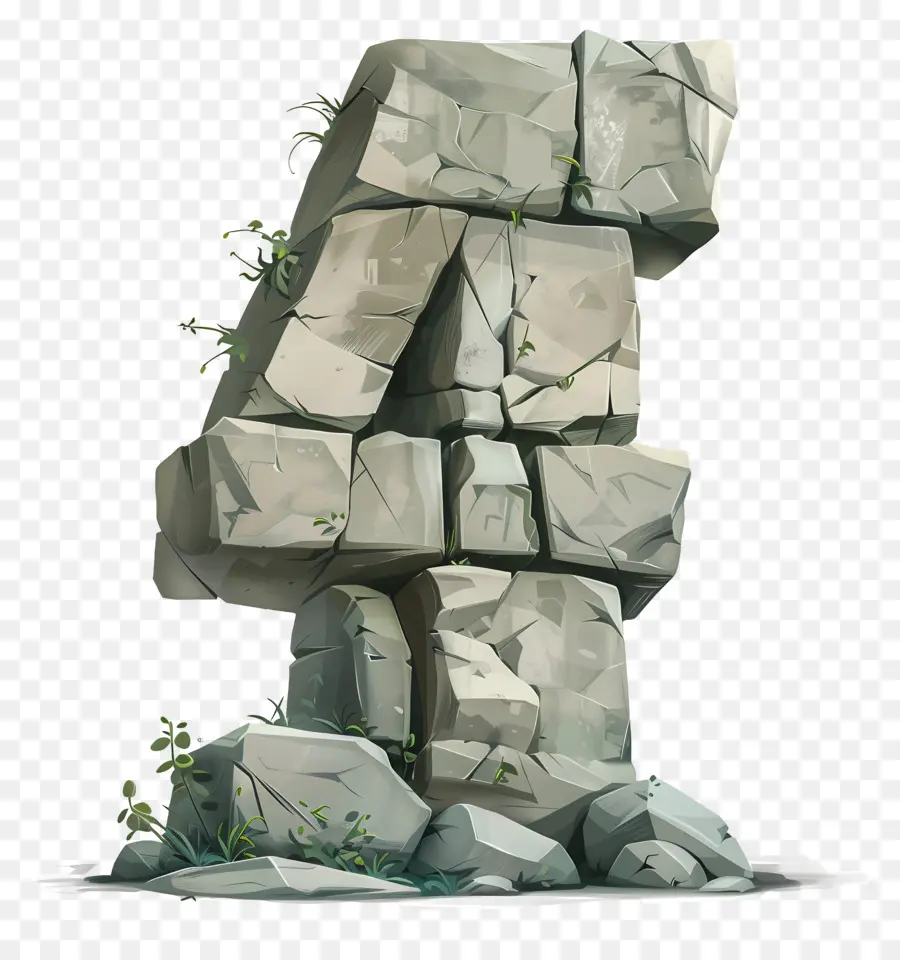 Número 4，Monumento A Pedra PNG