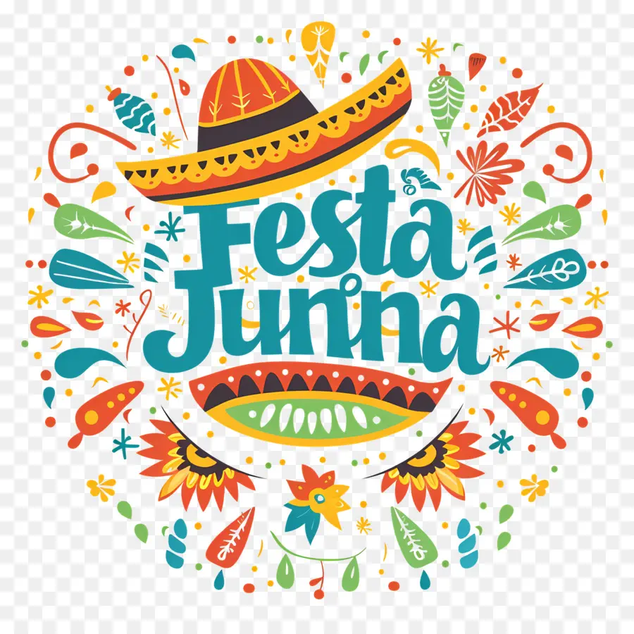 Festa Junina，Colorido PNG