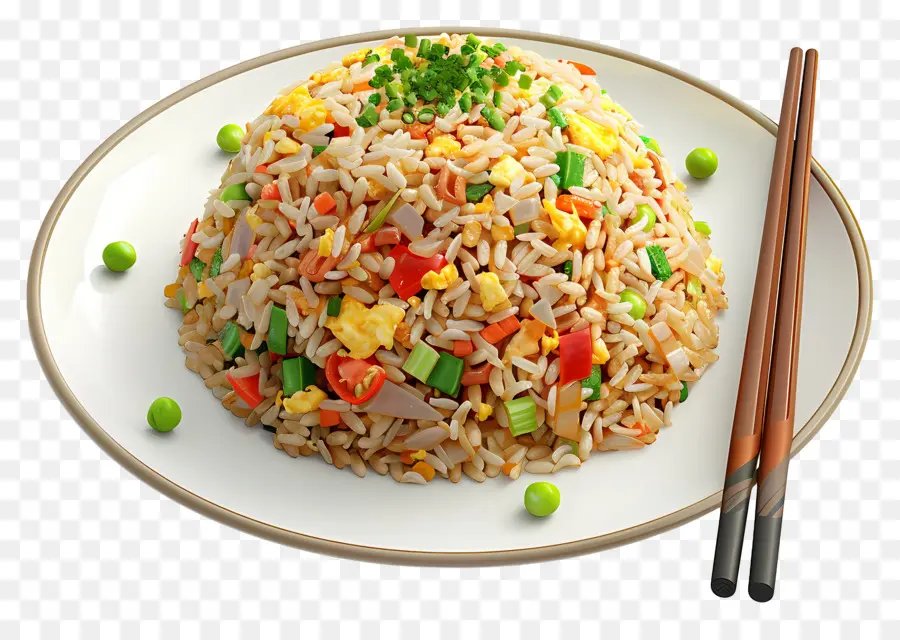 Arroz Frito Chinês，Arroz Frito PNG